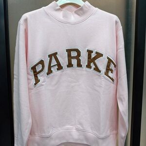 Parke Women's Soft Pink Sweatshirt Logo